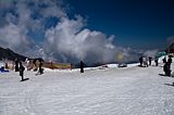 Kitzsteinhorn, viele Touris aus den Emiraten